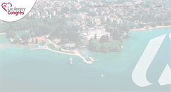 Desktop Screenshot of lac-annecy-congres.com